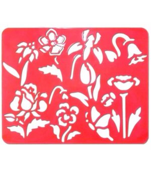 Трафарет Цветы Стамм ТТ99