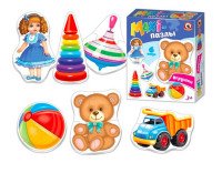 Паззл Игрушки Макси 02551