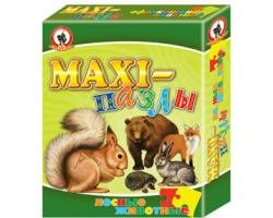 Паззл Лесные животные Макси 02544
