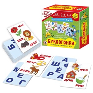 Игра карточная Буквогонки ТУРБОДУМ 04733
