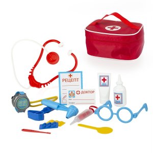 Набор Доктор 16 предметов в сумке У1096