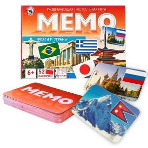 Мемо Флаги и страны 52 кар 04752