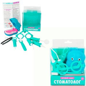 Игровой набор Стоматолог 8 предметов в блистерной кор 08730