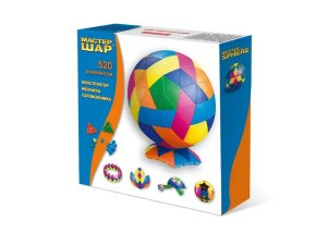 Мастер шар объемный конструктор 520 дет 8101/10