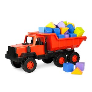 Самосвал Уралец с фигурами в сетке 47 см 11 дет 9295