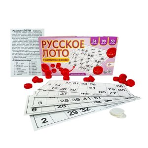 Лото Русское с пласт бочонками 03094