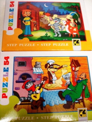 Паззл   54 Степ Любимые герои 71030