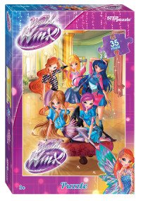 Паззл   35 Степ MAXI Winx  2 91229