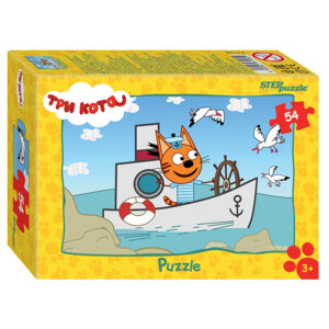 Паззл   54 Степ Любимые герои 71186