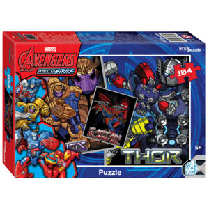 Паззл  104 Степ Avengers MECH Strike Marvel 82239