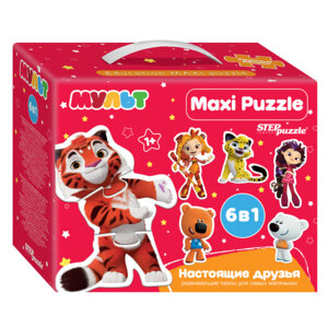 Паззл 6в1 Степ Мульт 68003