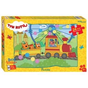 Паззл   24 Степ maxi Три кота 90110