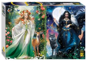 Паззл 4000 Степ День и ночь 85423