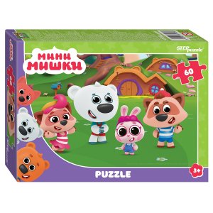 Паззл   60 Степ Мини мишки 81253