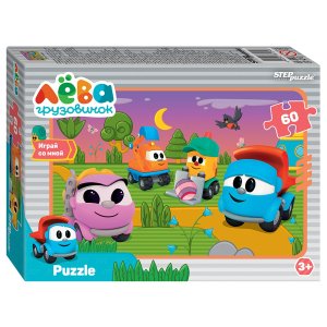Паззл   60 Степ Грузовичок Лева Друзья 81254