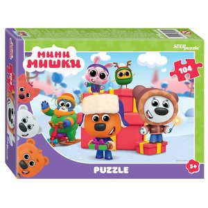 Паззл  104 Степ Мини мишки 82258