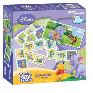 Домино Медвежонок Винни и Слонотоп 80103