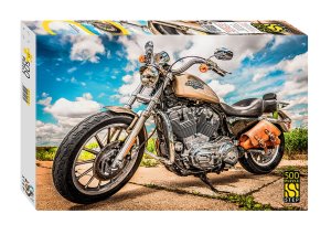 Паззл  500 Степ Мотоцикл легенда 91072