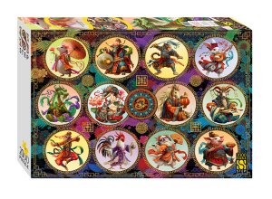 Паззл 2000 Степ Китайский гороскоп 84063