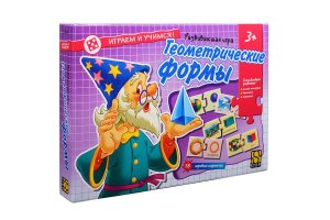 Развивающая игра Геометрические формы Играем и учимся 76254