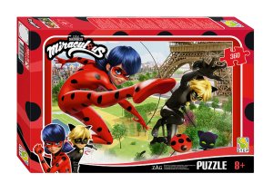 Паззл  360 Леди Баг и Супер Кот ZAGTOON METHOD 96140