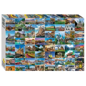 Паззл 3000 Степ Достопримечательности Европы 85026
