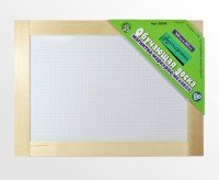 Доска двухсторонняя обучающая магнитно маркерно меловая 36,5см х 26,5см