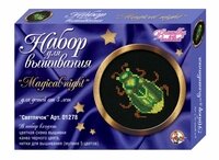 Набор Вышивка Светлячок Мал черн канва