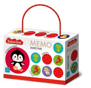 Игра наст Мемо Животные Baby Toys