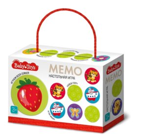 Игра наст Мемо Baby Toys