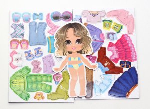 Игра магнитная Одевашки Ксюша 00466002