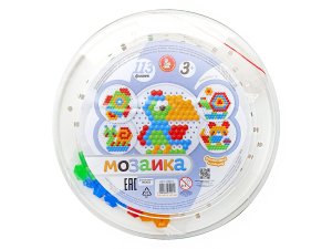 Мозаика круглая Попугай 113 эл 02191