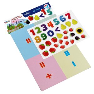 Игра магнитная Я считаю Магнитные истории европодвес 03849