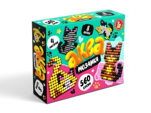 Аквамозаика Котики 560 эл 05775