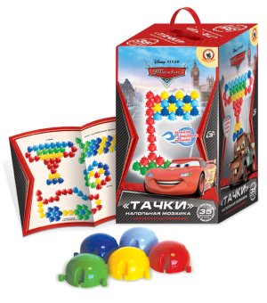 Мозаика  35 эл Тачки 03978