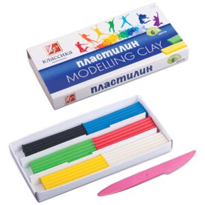 Пластилин  6цв Классика 120 г 12с 878-08