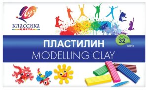 Пластилин 32цв Классика 31С 2065-08