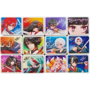 Ластик Аниме 40*34*9мм ассорти 34С 2232-08