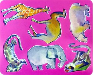 Трафарет Животные Африки 9С 486-08