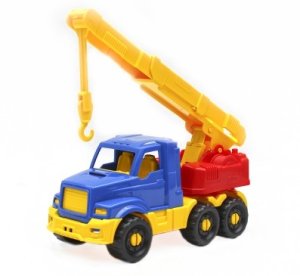 Игрушка Машина Кран ДОБРЫНЯ Классический 20 см И-7986