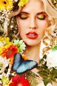 Алмазная мозаика Дыхание весны 30х40 см без подр WL005