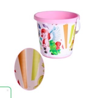 Ведро №8 Милые пони с блестящей картинкой 0,85л ИП-0799