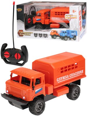 Машина на р/у Городские службы Служба спасения 25см свет бат 5*АА не в компл M1447-8B