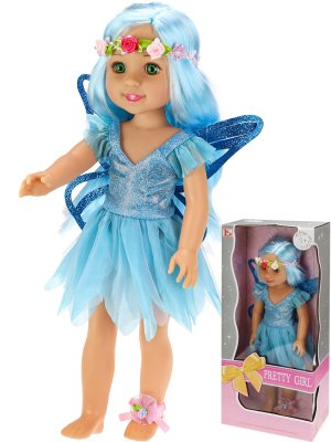 Кукла Водная фея 40 см в коробке LS1502-3