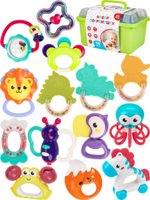 Набор погремушек Мир животных 0+ И-2601
