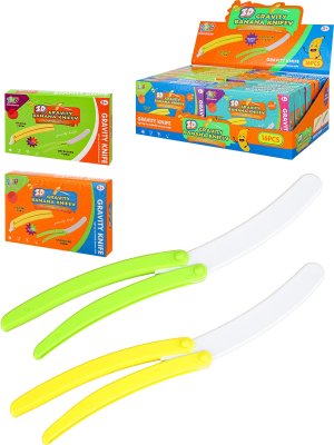 Нож Банан 13,5х9х2 см микс Y15283332