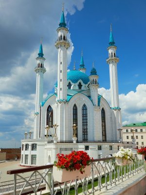 Алмаз мозаика 30х40 см c подр с полн заполн 30 цв Мечеть Кул Шариф АЛМ-0020