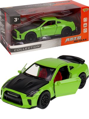 Машинка металл 12,2х5,2х3,6 см 3 открывающиеся дверцы микс в коробке M1523-1A-1