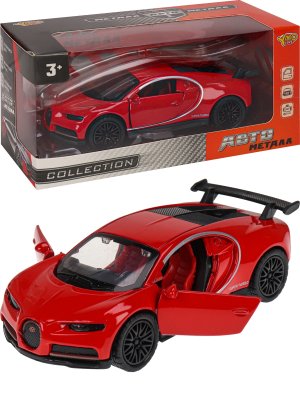 Машинка металл 12,2х5,2х3,6 см 3 открывающиеся дверцы микс в коробке M1523-8A-2