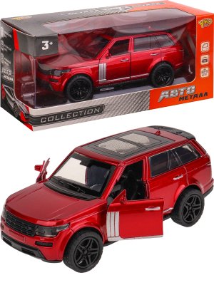 Машинка металл 12,2х5,3х4,9 см 3 открывающиеся дверцы микс в коробке M1523-5A-1